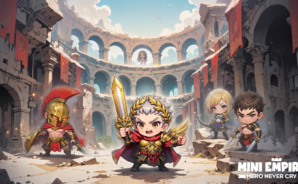 Cara Main Mini Empire: Hero Never Cry di PC dengan BlueStacks