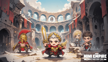 Cara Main Mini Empire: Hero Never Cry di PC dengan BlueStacks