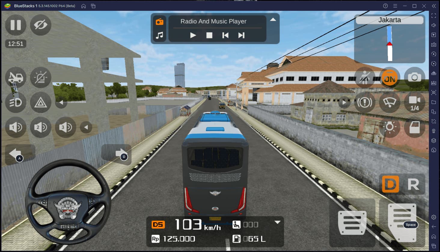Bermain Game Bus Simulator Indonesia di PC Lebih Seru Dengan Menggunakan BlueStacks