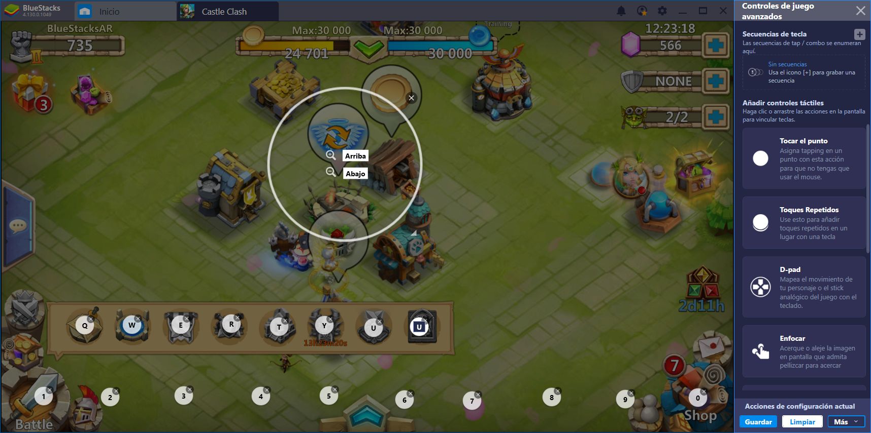 Dominando a tus Enemigos en Castle Clash con BlueStacks