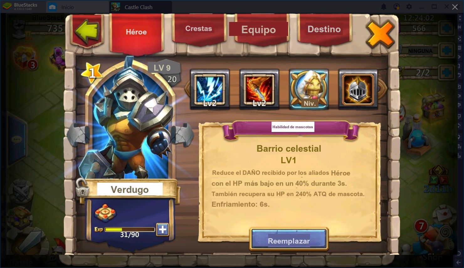 Dominando a tus Enemigos en Castle Clash con BlueStacks