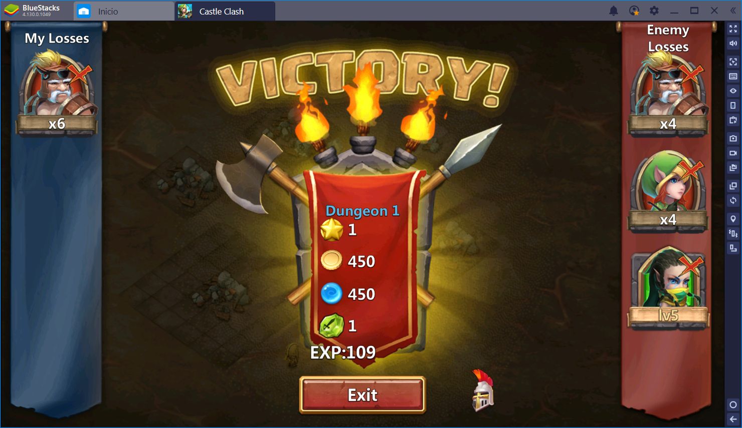 Dominando a tus Enemigos en Castle Clash con BlueStacks