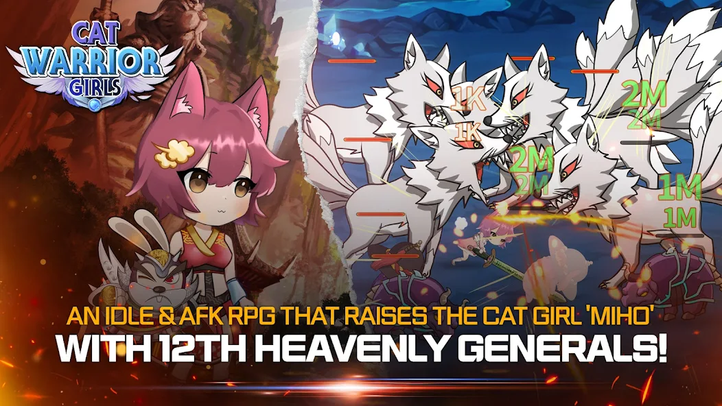 How to Install and Play Cat Warrior Girls: AFK Idle on PC with BlueStacks