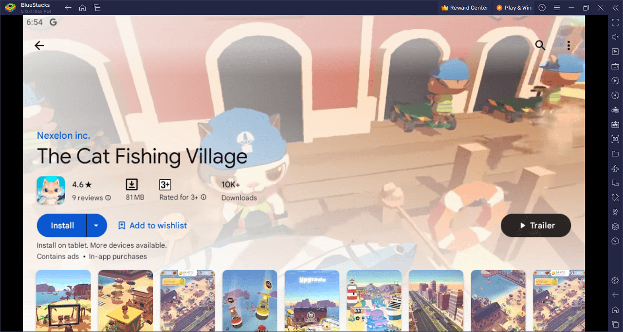 How to Play The Cat Fishing Village on PC with BlueStacks
