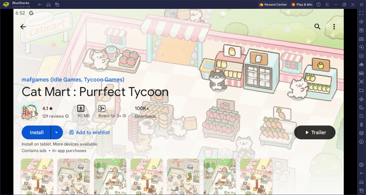 How to Play Cat Mart : Purrfect Tycoon on PC With BlueStacks