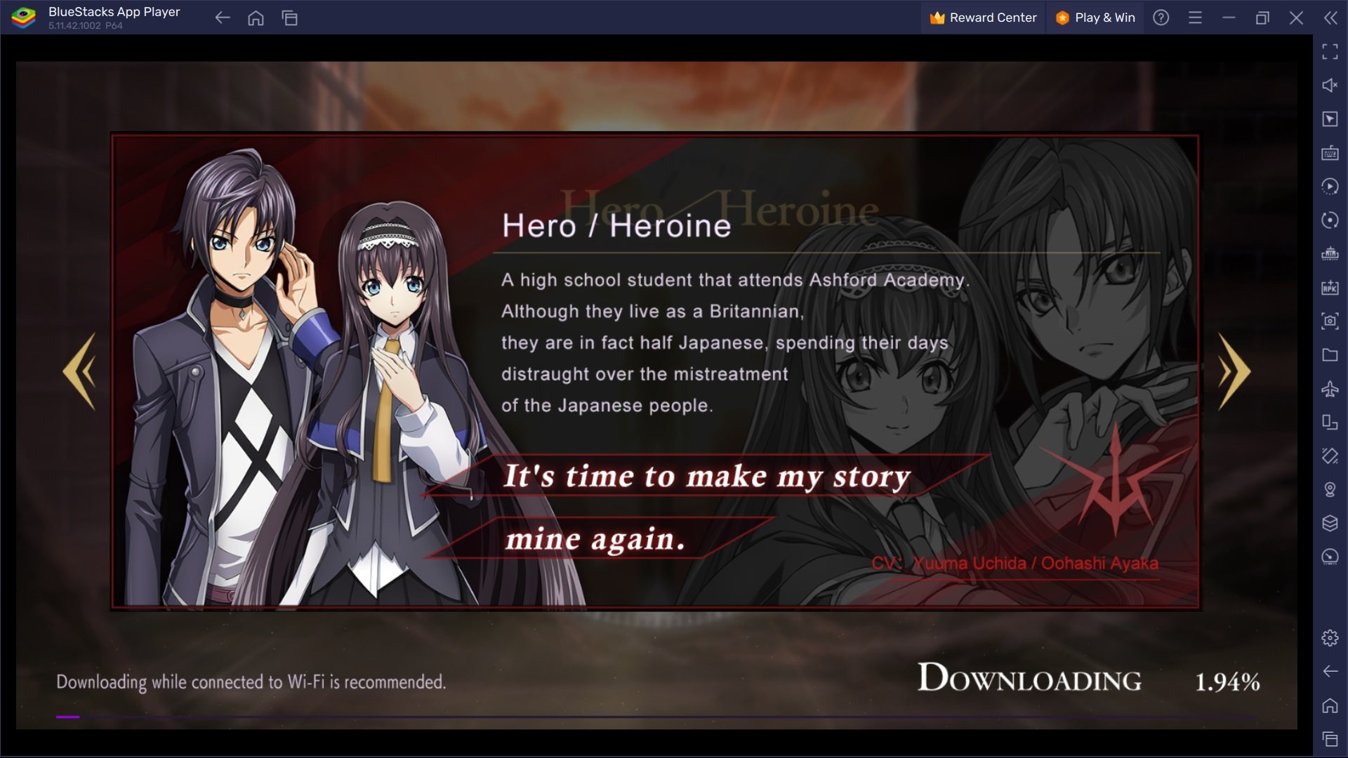 Panduan Cara Bermain Code Geass: Lost Stories untuk Pemula di PC Menggunakan Bluestacks