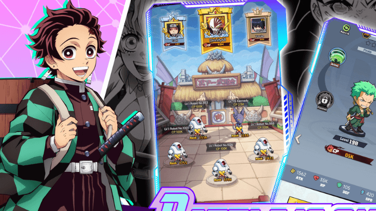 Chơi nhiều tài khoản, tự động thu thập kim cương trong Manga Battle Frontier trên PC với BlueStacks
