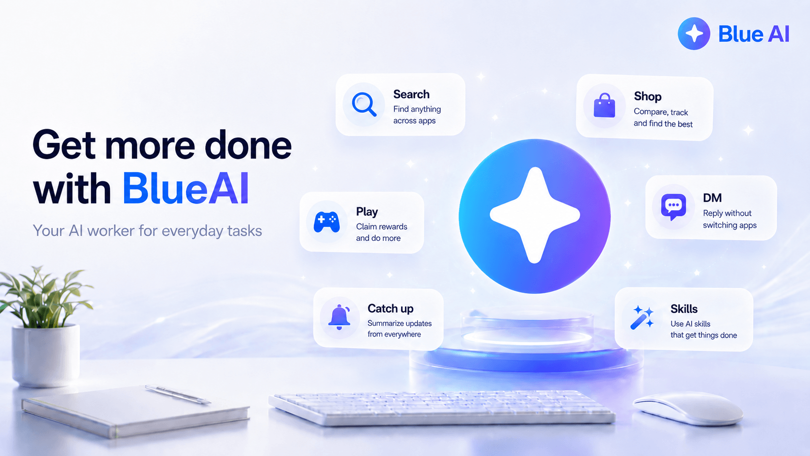 Introducing BlueAI: Your AI Worker for Getting Things Done