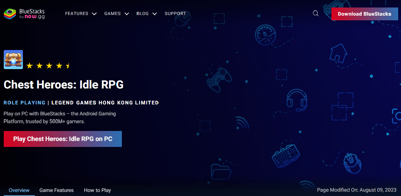 How to Play Chest Heroes: Idle RPG on PC with BlueStacks