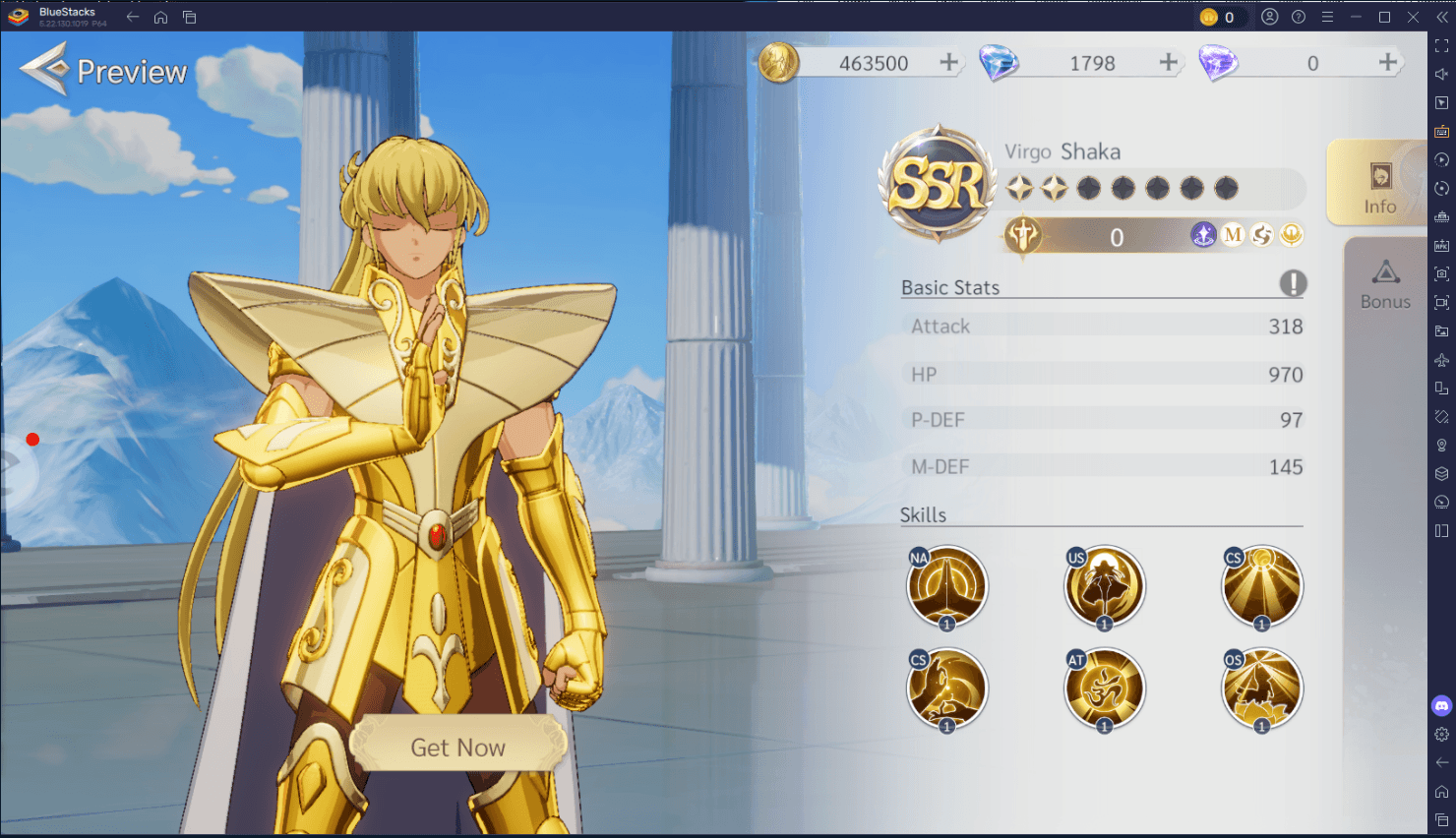 Classement des Personnages les plus Puissants dans les Saint Seiya EX – Official - Officiel