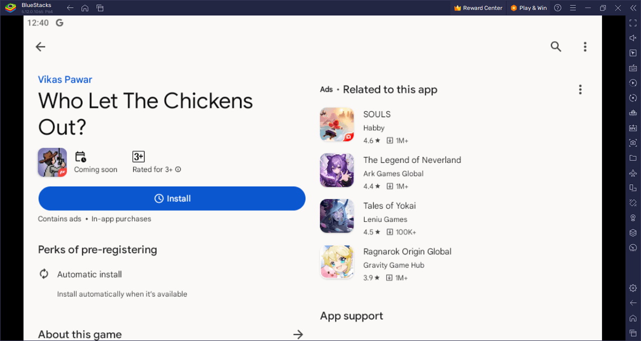 How to Play Who Let The Chickens Out? on PC With BlueStacks