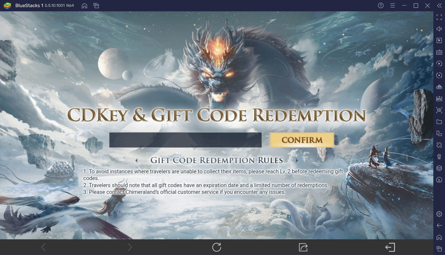 BlueStacks Guide to Install and Play Chimeraland on PC