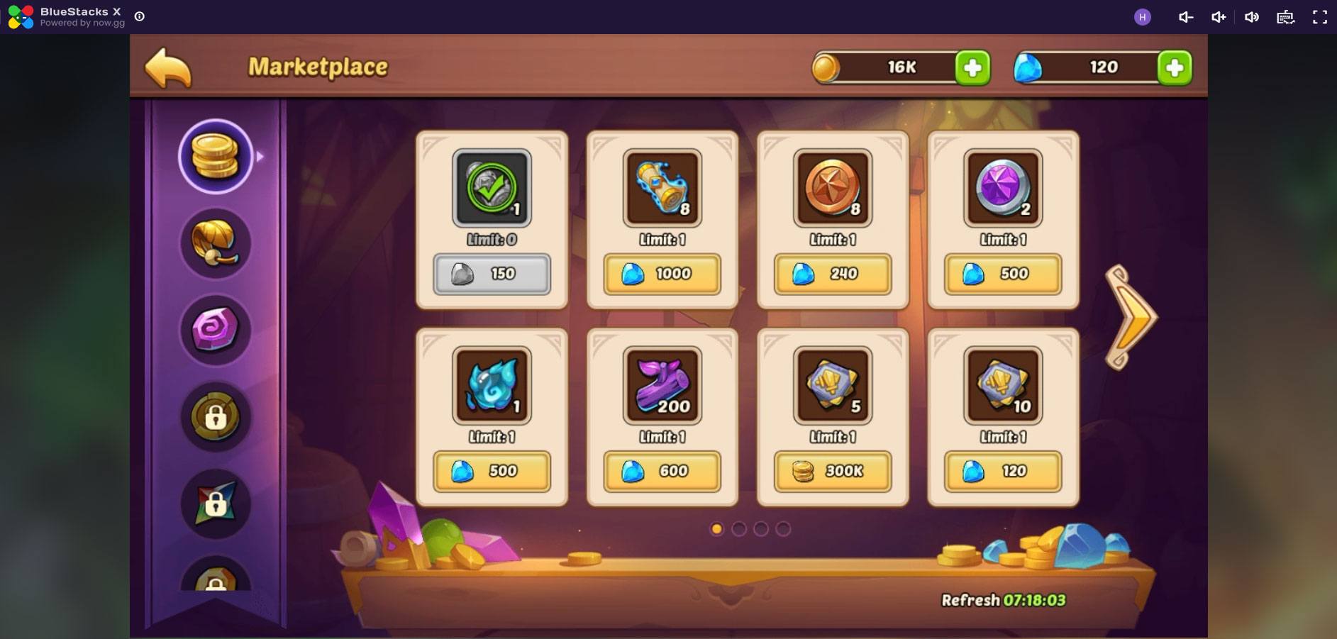 Cách chơi Idle Heroes trên đám mây với BlueStacks X