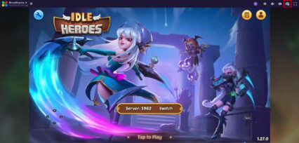 Cách chơi Idle Heroes trên đám mây với BlueStacks X