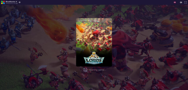 Cách chơi Lords Mobile trên đám mây với BlueStacks X