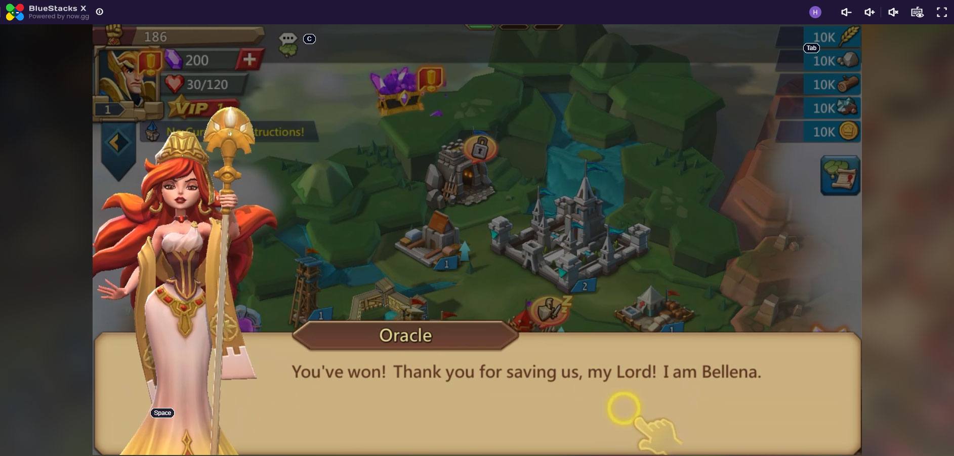 Cách chơi Lords Mobile - Gamota trên đám mây với BlueStacks X