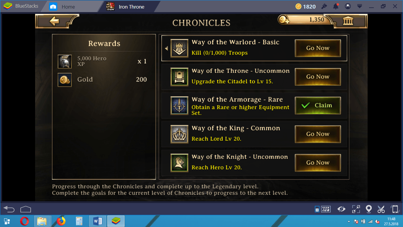 Iron Throne Gold and VIP Guide