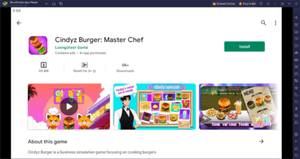 How to Play Cindyz Burger: Master Chef on PC With BlueStacks