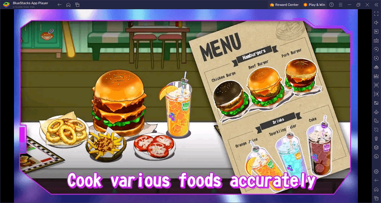 How to Play Cindyz Burger: Master Chef on PC With BlueStacks