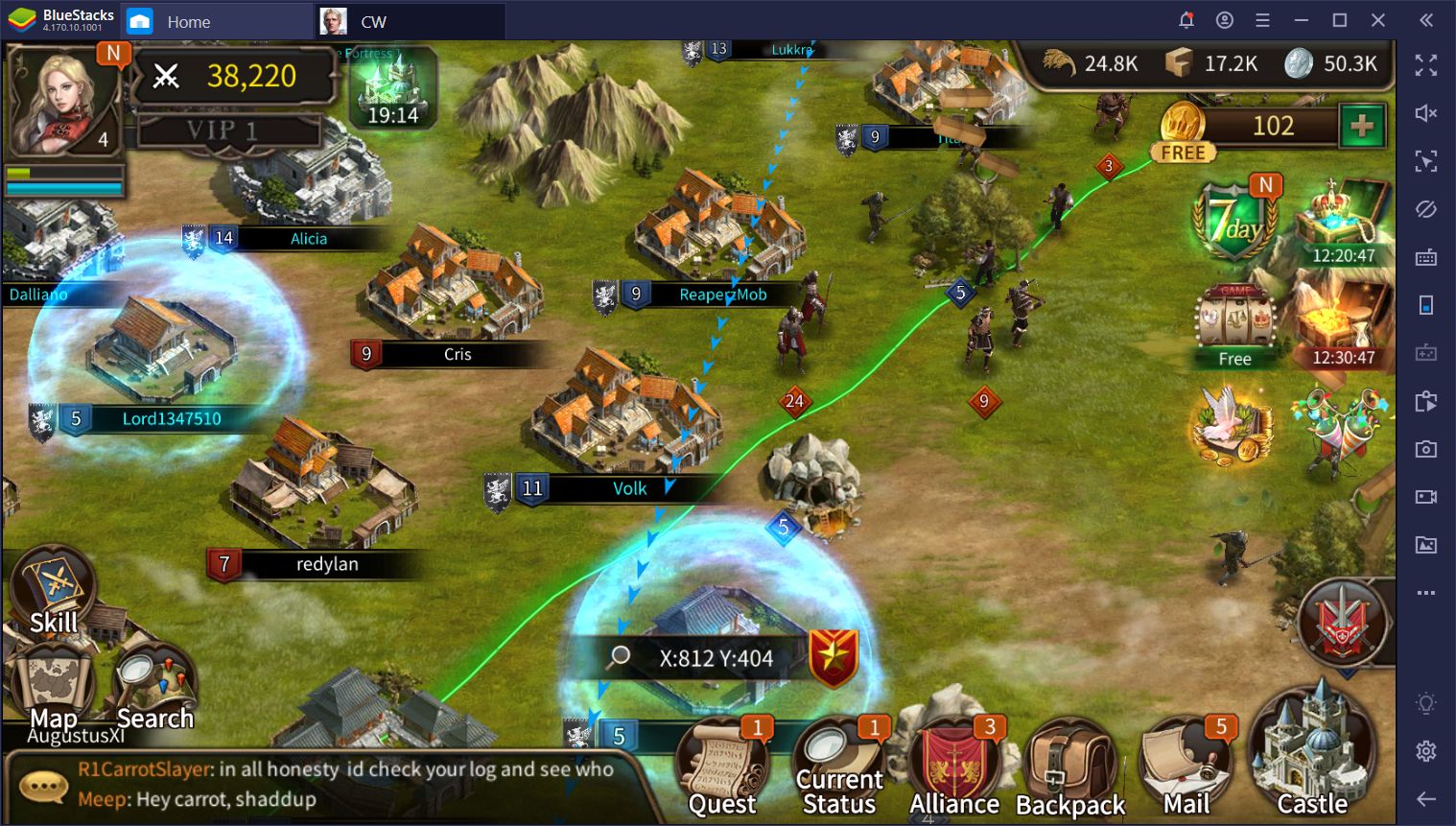 forge of empires auto battle vs attack