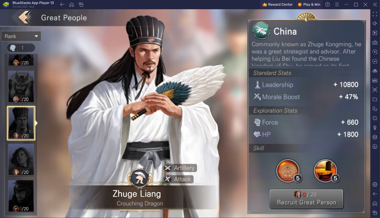 Civilization: Reign of Power – Tier List for the Strongest Commanders