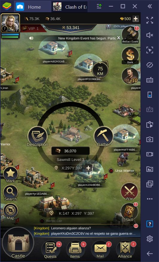 Resource Farming and Gathering Guide for Clash of Empire