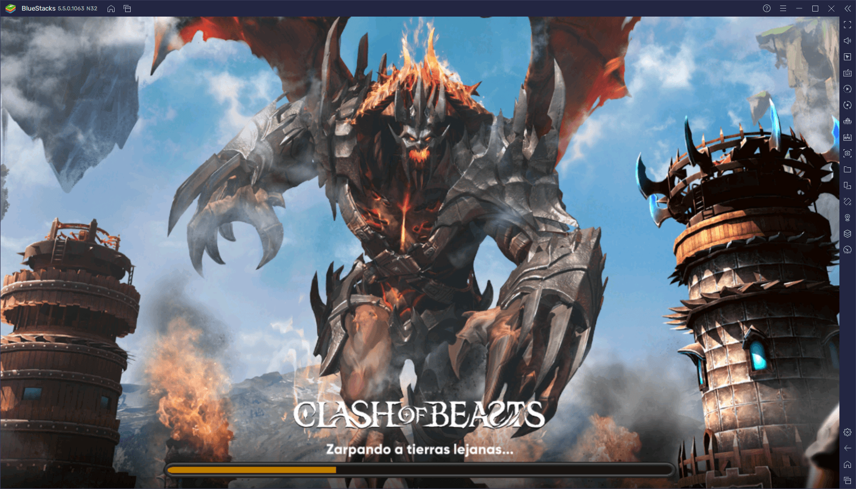 Jak grać w Clash of Beasts: Tower Defense z BlueStacks na PC