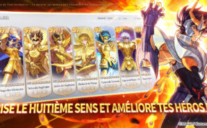 Classement des Personnages les plus Puissants dans les Saint Seiya EX – Official &#8211; Officiel