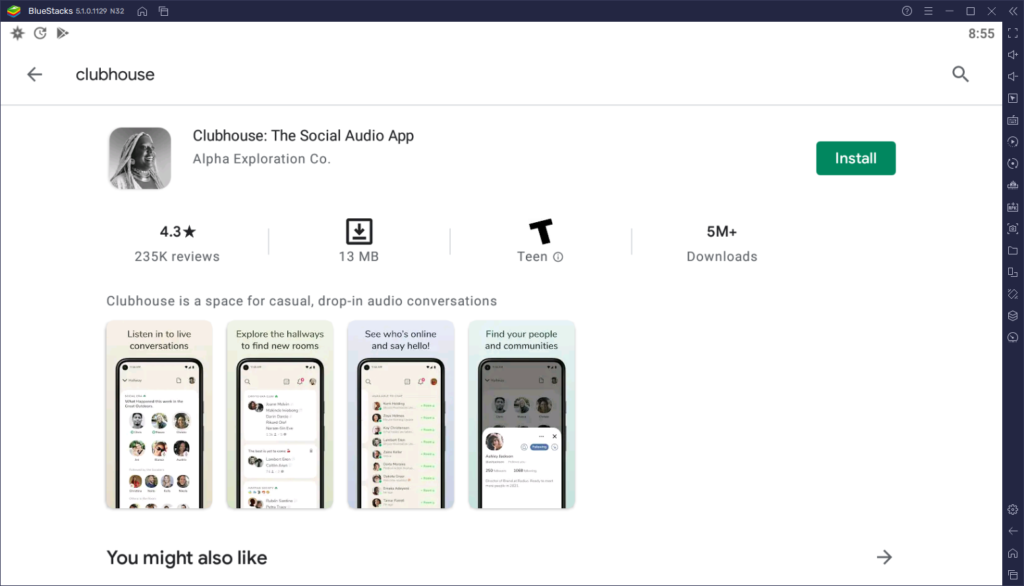 How to Install and Use Clubhouse on PC With BlueStacks
