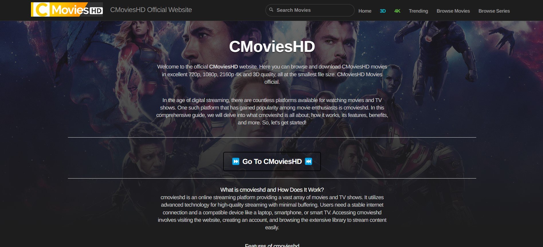 CMoviesHD Guide and Review: Top Alternatives to Use