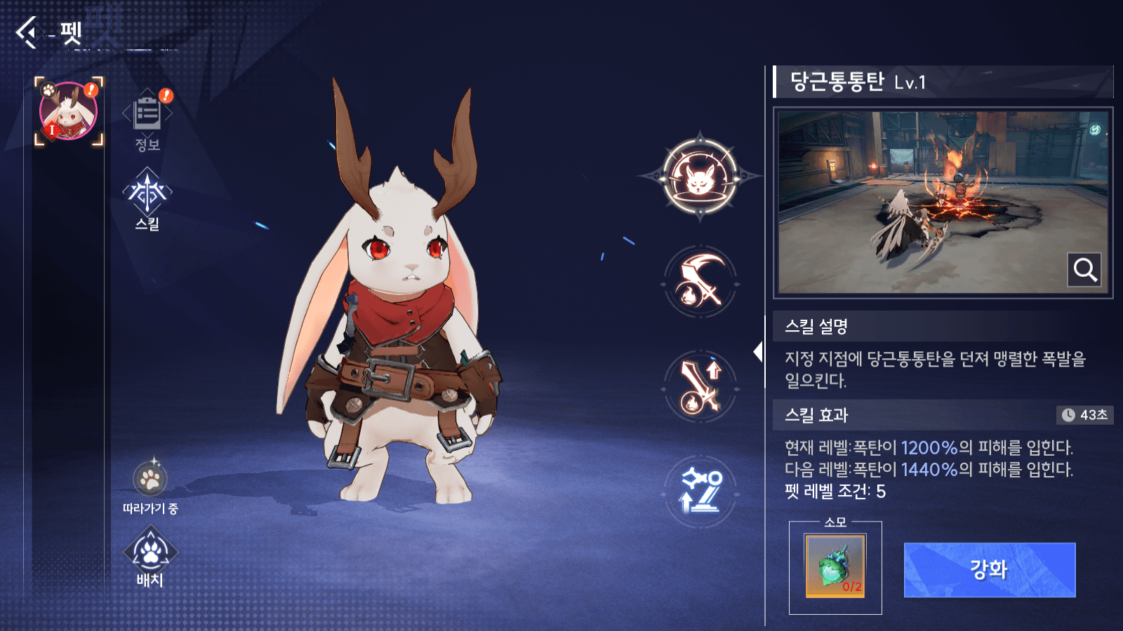 CoA: 아틀란의 크리스탈 - 펫 가이드
