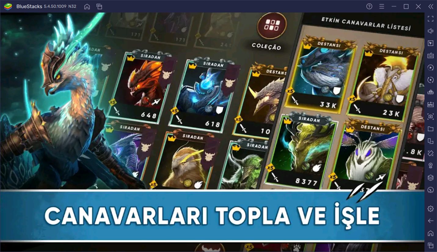 Clash of Beasts PC’de BlueStacks ile Nasıl Oynanır?