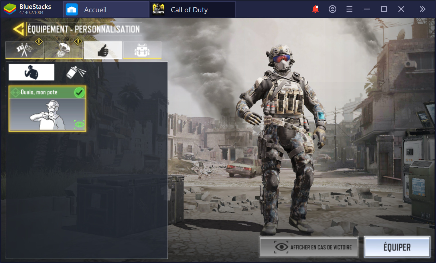 CoD Mobile sur PC Guide pour obtenir le meilleur équipement possible BlueStacks