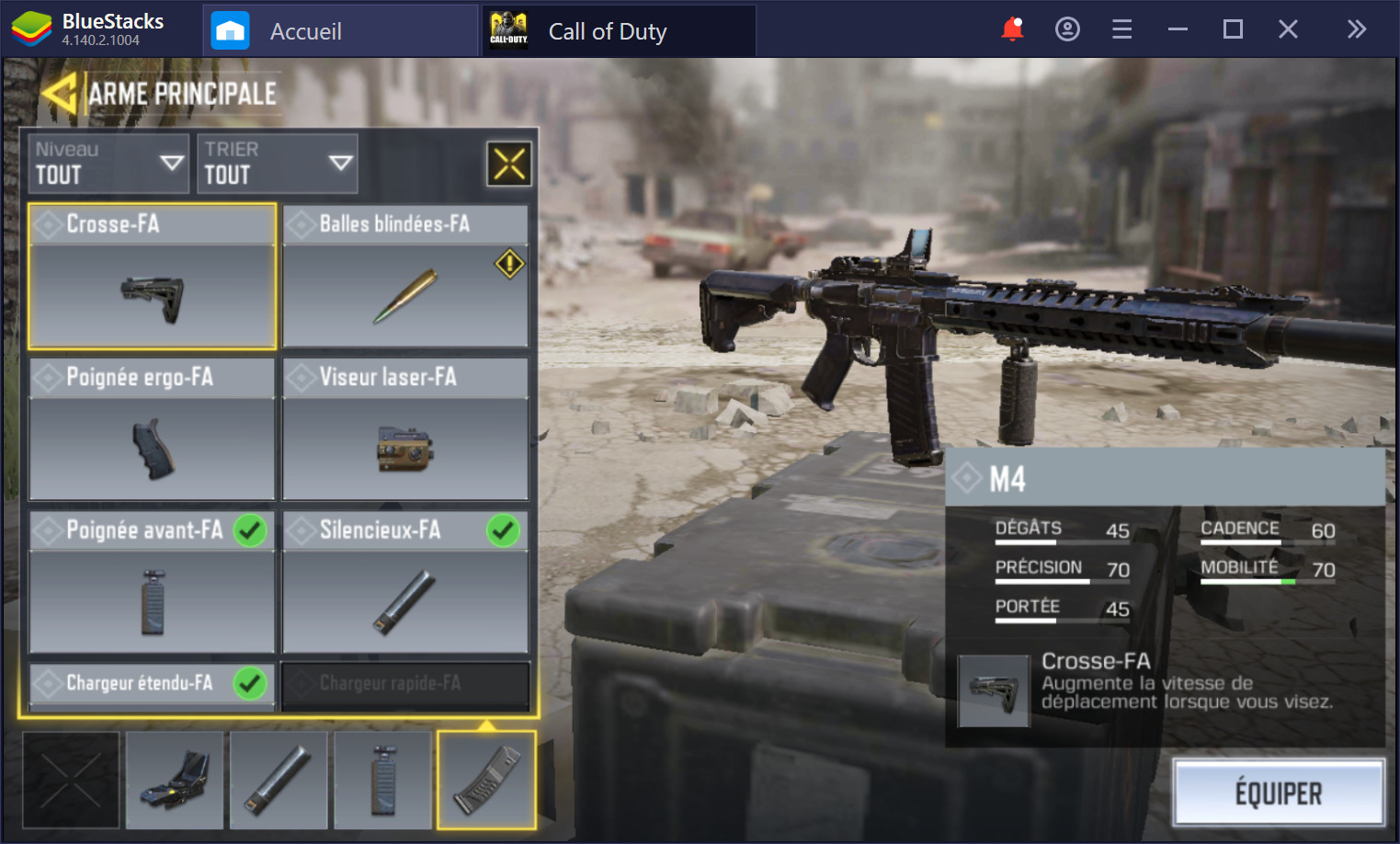 CoD Mobile sur PC Guide pour obtenir le meilleur équipement possible BlueStacks