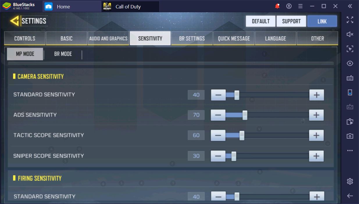 Pcで Call Of Duty Mobile をプレイ グラフィック設定 操作設定を最適な状態にしてcodを遊び尽くそう Bluestacks