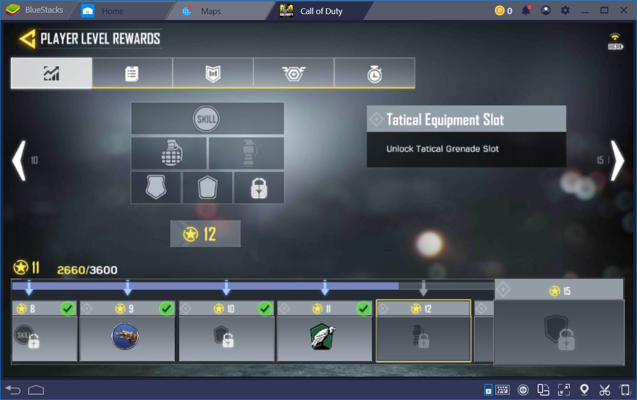 Guide To Playing Call Of Duty Mobile On Bluestacks - more kills and more wins means more experience points for you your weapon and your battle pass in a matter of hours we reached level 11 and unlocked our
