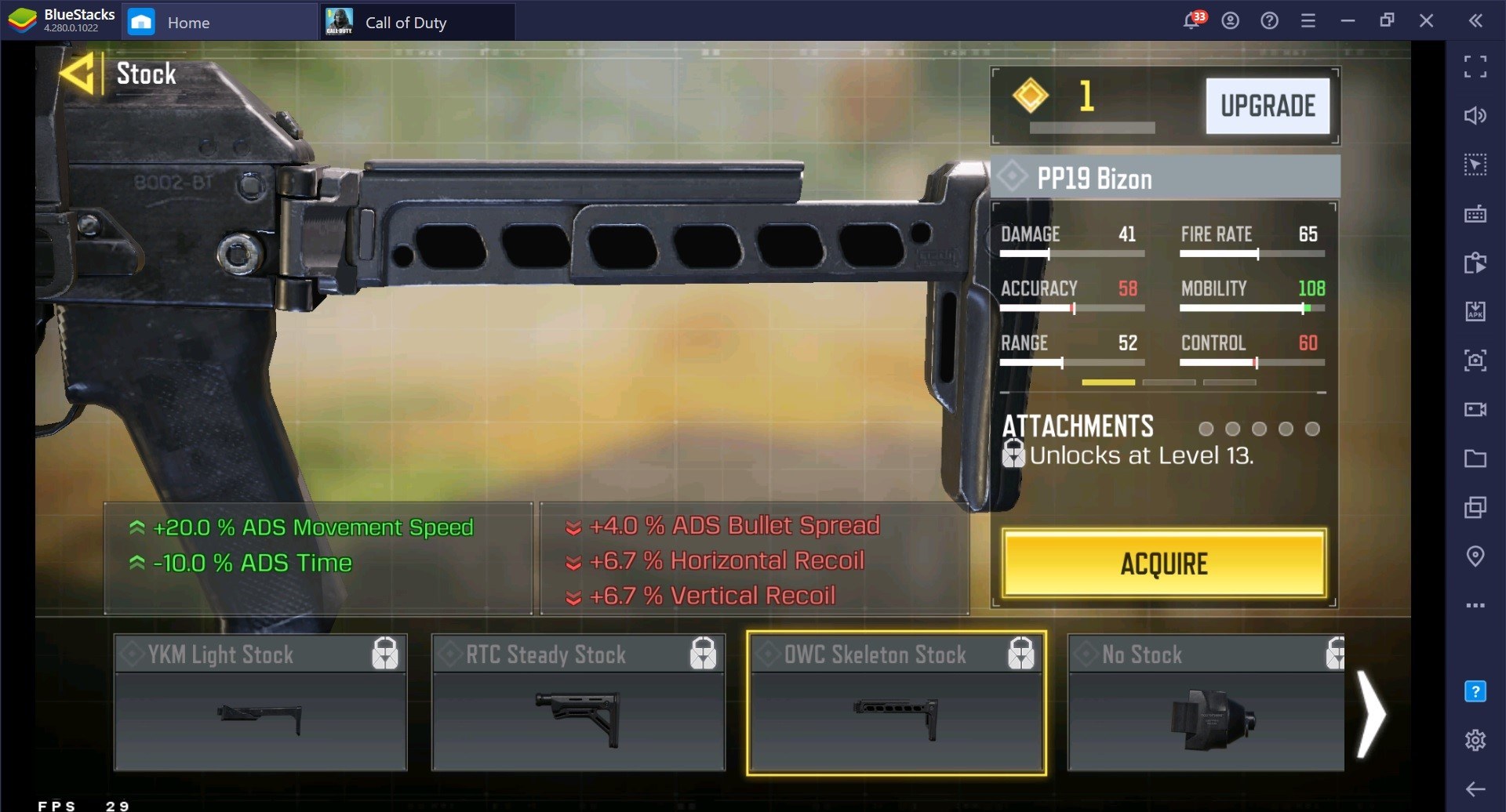 Call of Duty: Mobile Season 3 PP19 Bizon Gunsmith and Loadout Guide