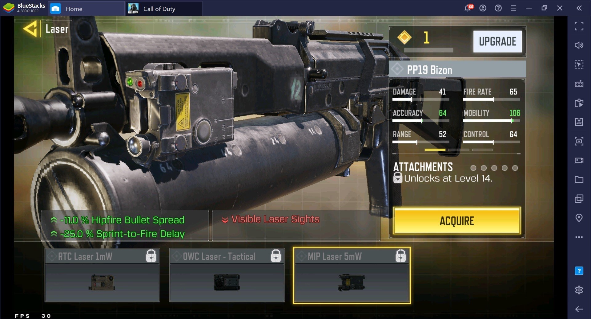 Call of Duty: Mobile Season 3 PP19 Bizon Gunsmith and Loadout Guide