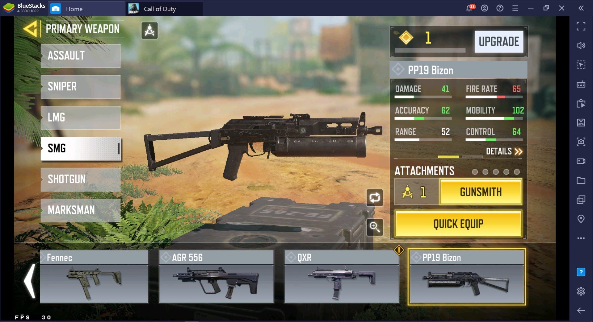 Call of Duty: Mobile Season 3 PP19 Bizon Gunsmith and Loadout Guide