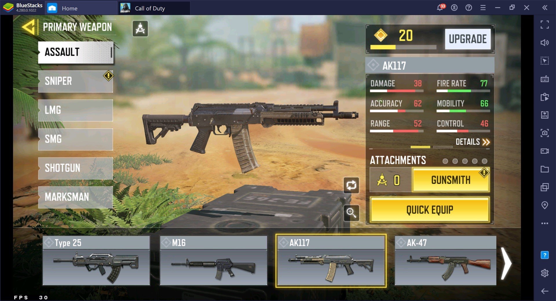 Call of Duty: Mobile Season 4 Weapon Guide for Battle Royale Games