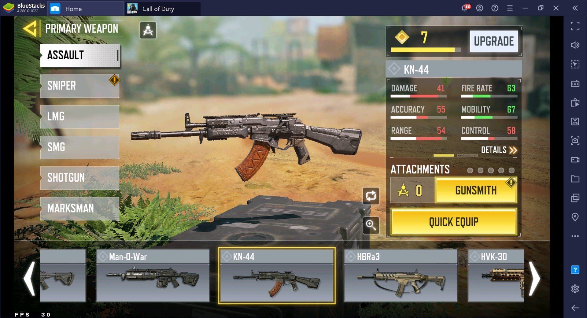 Call of Duty: Mobile Season 4 Weapon Guide for Battle Royale Games