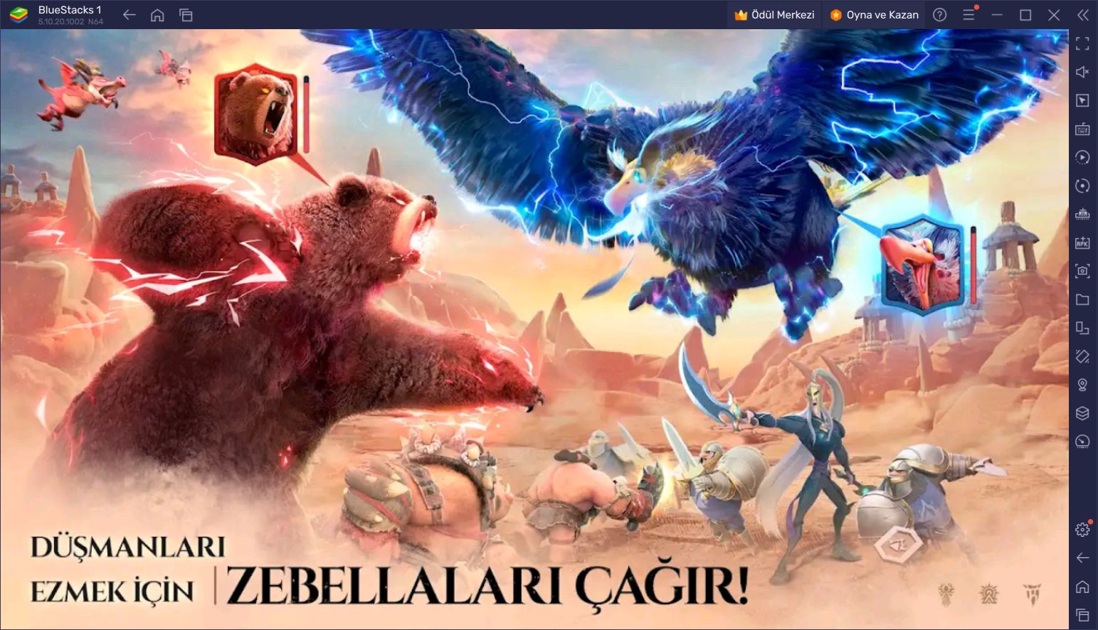 Call of Dragons Oyununu BlueStacks ile Bilgisayarda Oynayın