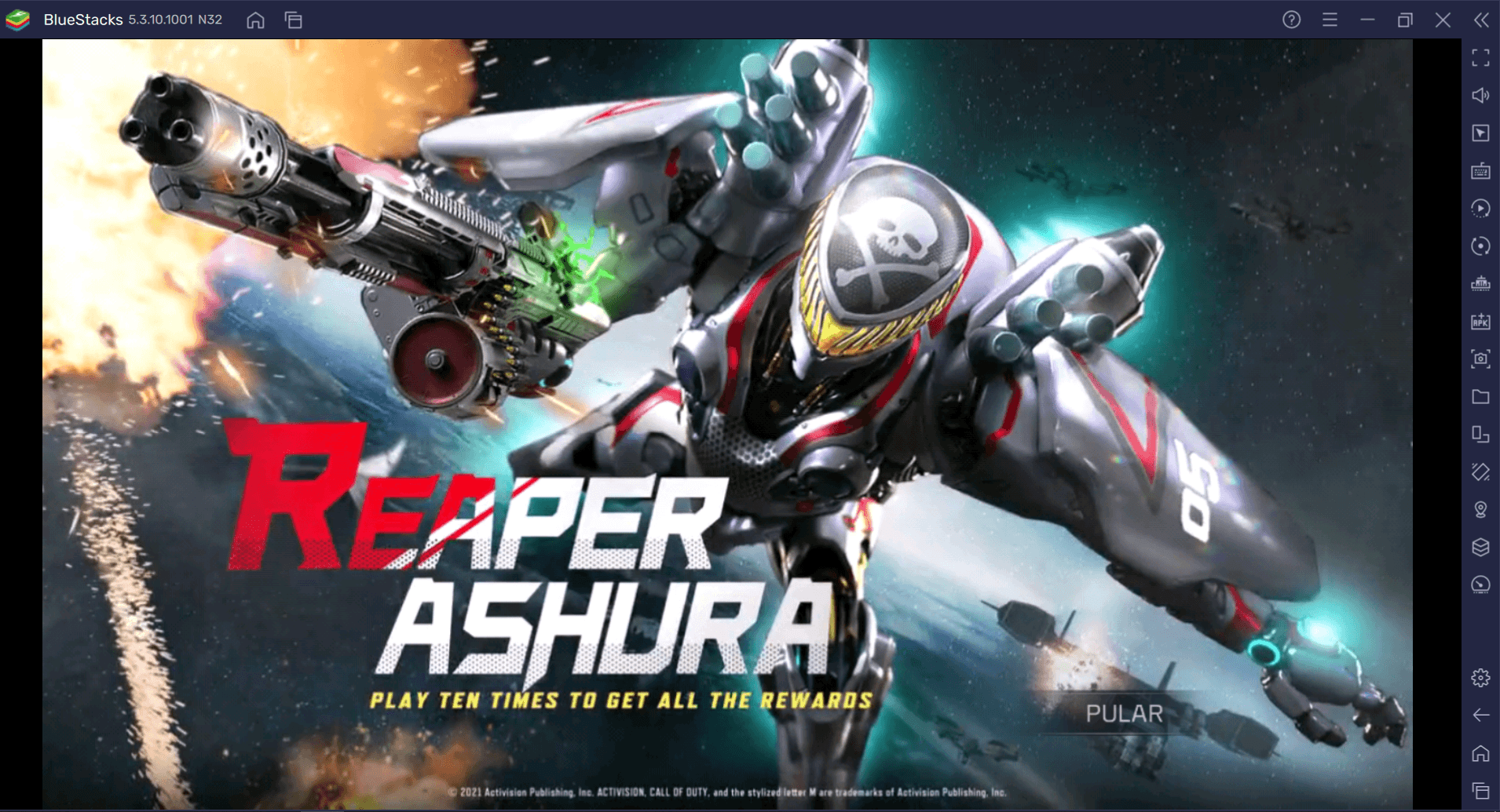 Como obter a skin lendária de Reaper-Ashura em Call of Duty: Mobile