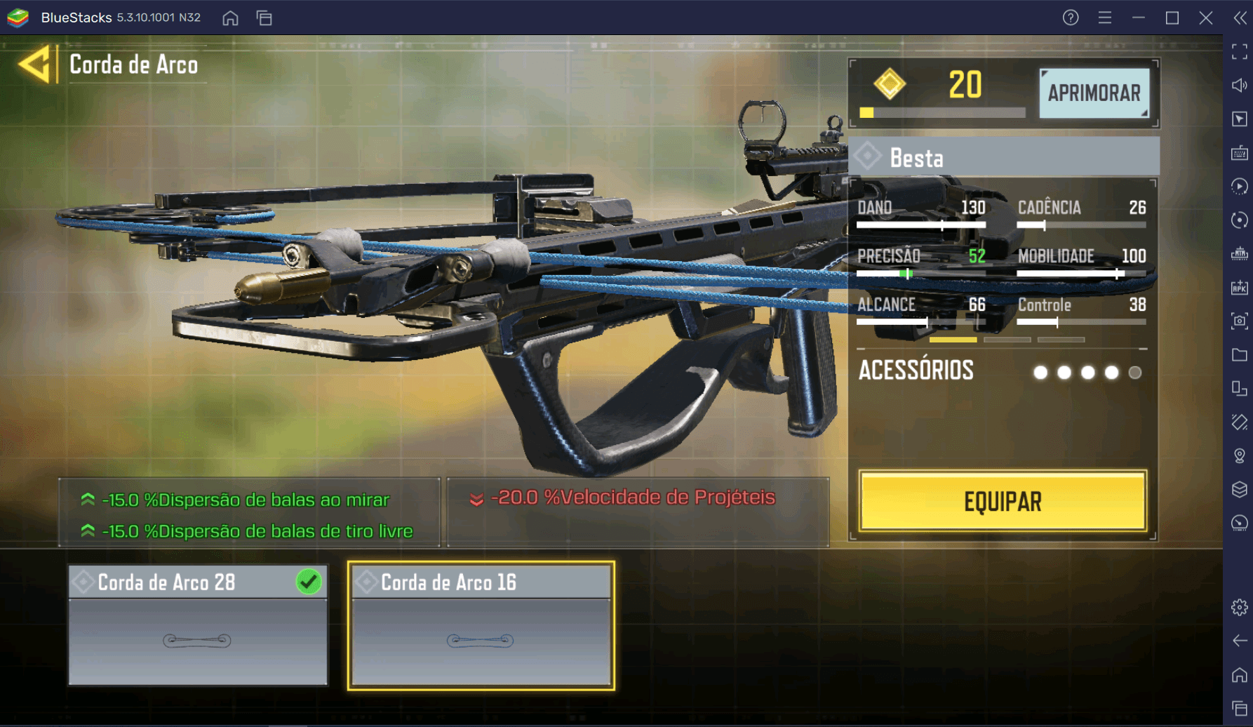 Guia de armas: como jogar com a Besta (Crossbow), nova arma secundária de Call of Duty: Mobile