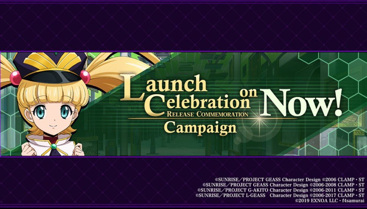 Code Geass Lost Stories, the Japan-exclusive mobile rendition of the  popular anime series, celebrates 1 year in service with its latest event