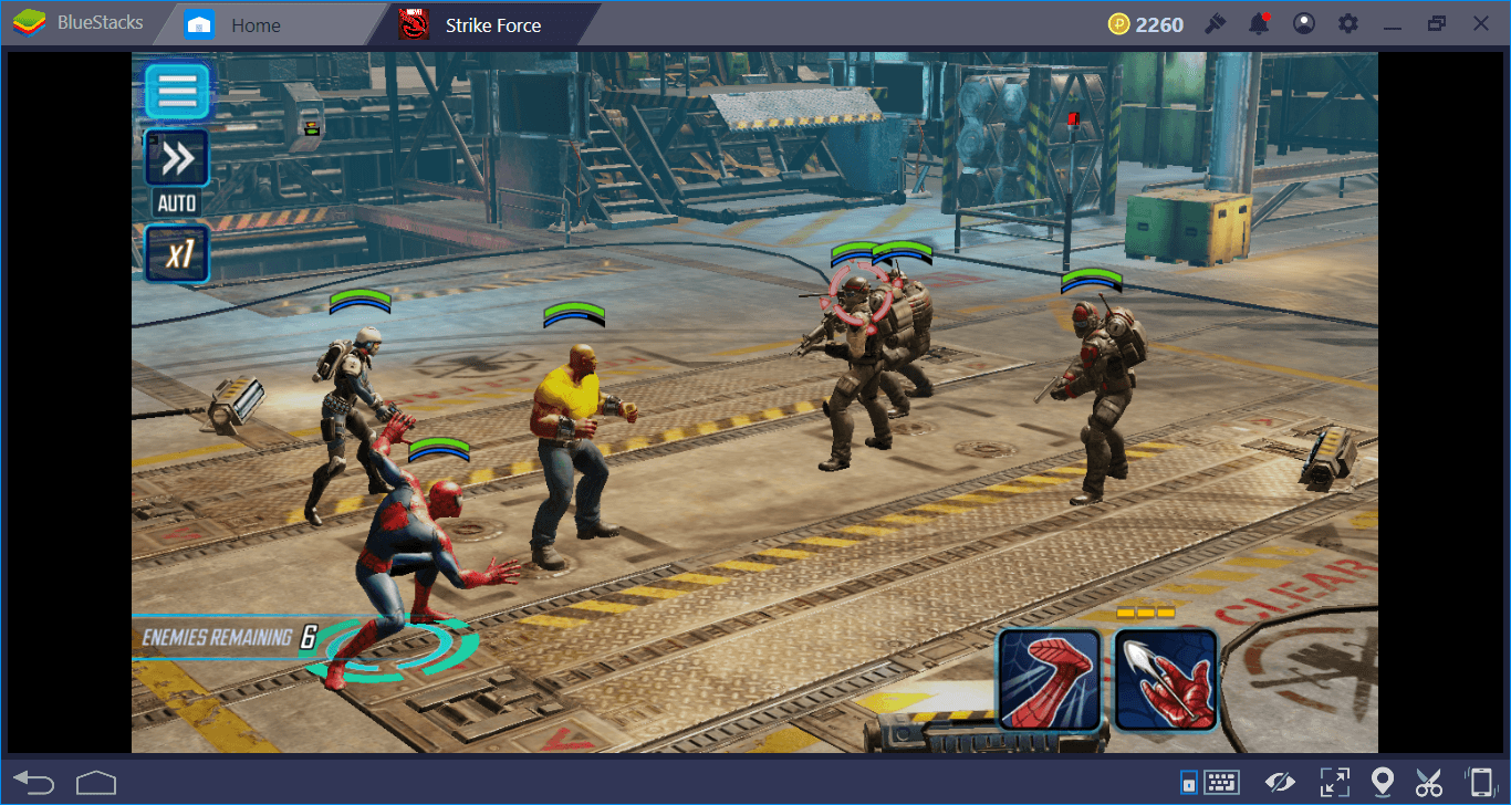 MARVEL Strike Force Gameplay (Bluestacks/Android/iOS) 