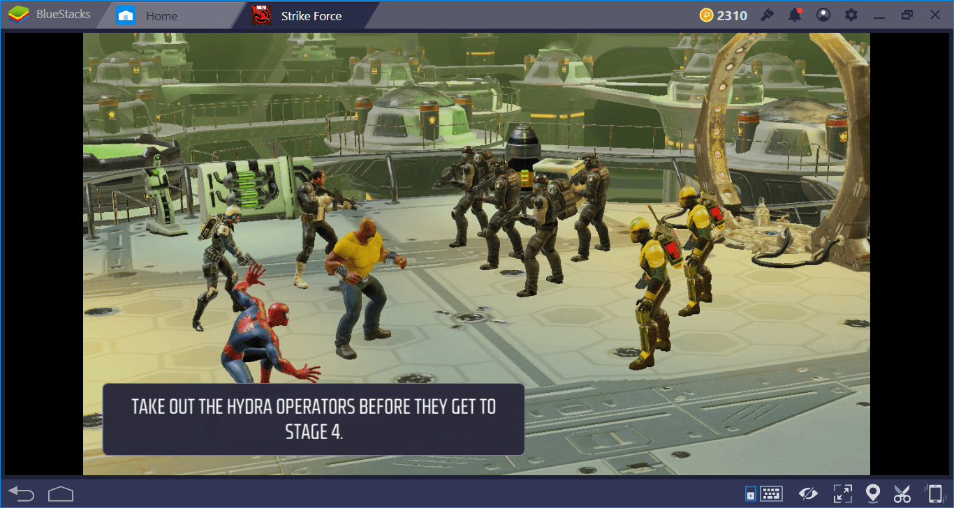 MARVEL Strike Force on PC: Combat System and Status Effects