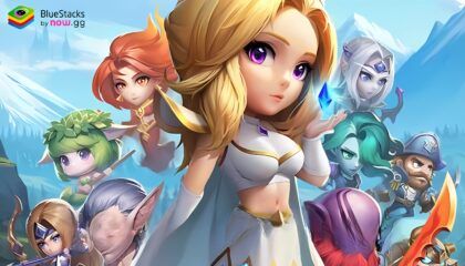 Comment Jouer à Crystal Legends sur PC avec BlueStacks