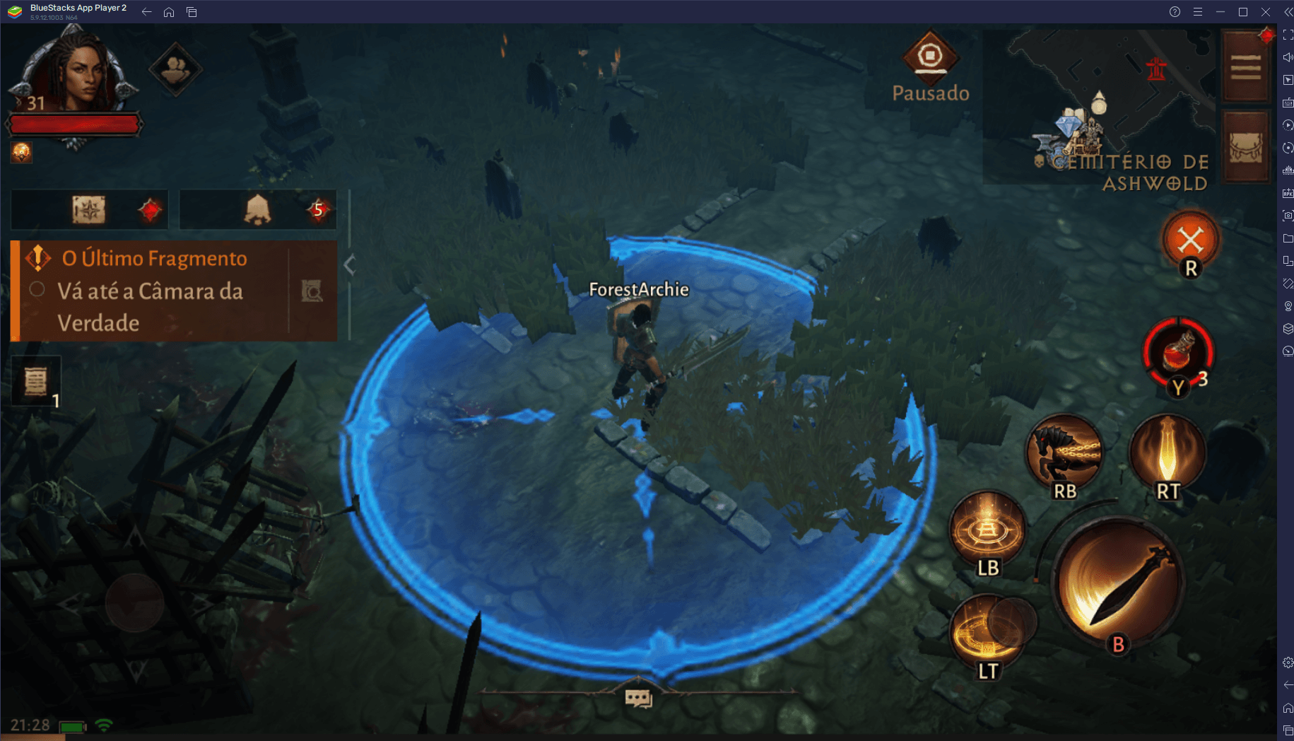 Como jogar Diablo Immortal no PC com o BlueStacks