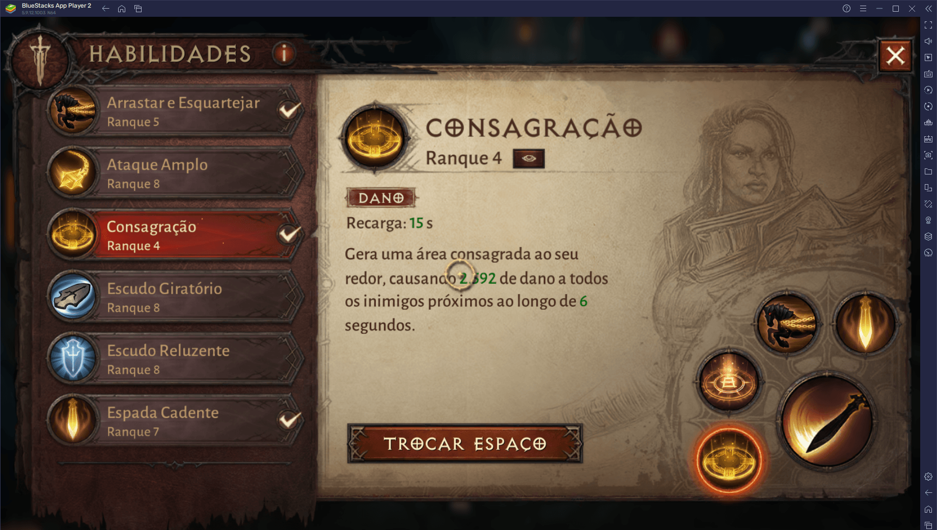 Como jogar de Cruzado em Diablo Immortal: habilidades, builds e estratégias para o JxA